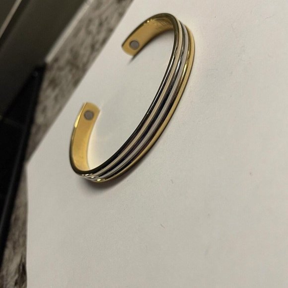 Jewelry 24k Gold Electro Plated Womens Metal Costume Bangle